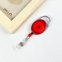 Colorful Wire Rope Keychain Badge Reel Retractable Recoil Anti Lost Yoyo Ski Pass ID Card Holder Key Ring Keyring Steel Cord