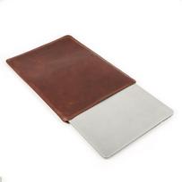 CONTACTS FAMILY Genuine Leather Laptop Case For Macbook Air m1 m2 m3 m4 Pro 13 14 16 Sleeve Bag DELL XPS Men Cover Handbag Air 13 A1932 ruda
