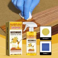 Wood polishing beeswax spray, furniture polishing, color protection, nourishing and anti-dry cracking wood spray 1PCS geltona