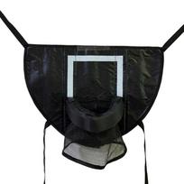 Multipurpose Basketball Training Toy Safety Portable Basketball Hoop Toys  Indoor Outdoor Black Hoop
