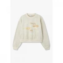 Vov Dying Printed Sweatshirt  7116140103 light beige/S