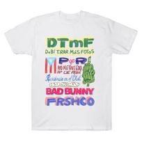 DTMF Merch Residencia Tour Tee Rapper Bad Bunny Tshirt Oversize Cotton High Quality Harajuku T Shirts Hip Hop Women Men Clothes M