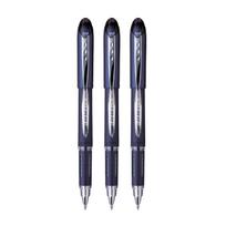 uni-ball Jetstream SX217 0.7mm Roller Ball Pen Black Ink Pack of 3 for Office, School & Home Writing