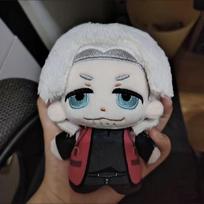 10cm Devil May Cry Plush Toy Dante Anime Dante Plushie Doll Figure Keychain Pandent Dolls Holiday Gift Fan Collection 10cm