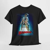 Braindead 1992 Retro Filmo Plakatas Siaubo Unisex Grafinis Marškinėlis S