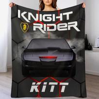 Knightrider k2000 Mesti pledas Minkštas pliušinis pledas sofai, kėdei 102x76cm(40x30in)