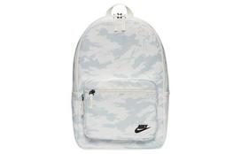 Nike Heritage Polyester Backpack Regular Unisex White Gray DQ5931-133