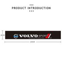 Car front windshield sticker for Volvo XC60 V50 V40 XC90 S60 S40 S80l V90 V60 EX90 S90 XC40 C40 S70 car accessories tools