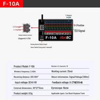 HOPECENT HT-10A 2.4G Remote Controller for RC Models