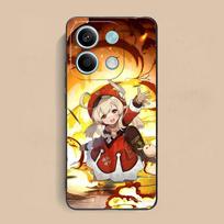 Game GI Klee Mobile Phone Case for Xiaomi Redmi Note 14 13 12 11 S Pro Plus 4G 5G Colorful Printing Cover Pretty Cover Luxury Redmi Note 11S 4G