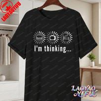 Stunning Burger TV Sleep StateUnisext Shirt for Unisex Edgy Minimalist Cotton Tee Vintage Classic Trending Streetwear Summer Clothes 4XL