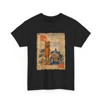 Funny Brainrot Meme T-Shirt, Tralala Tralalero Design S įvairiaspalvis