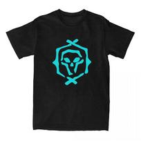 Women Men Clothing Sea of Thieves Game Print T-shirt Loose Short Sleeve Summer O-neck Tshirts Cotton Unisex Streetwear T Shirts S įvairiaspalvis