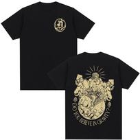 Japanese Anime Jojo Bizarre Adventure T-shirt Dio Brando Manga Graphic T-shirts Men's Women Cotton Casual Oversized T Shirt Tops S įvairiaspalvis