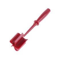 Versatile Meat Chopper For Effortless Mashing And Mixing Of Meat And Vegetables raudona