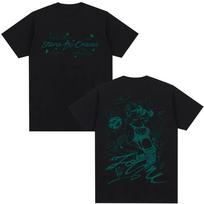 2026 New Anime JoJo Bizarre Adventure Stone Ocean Kujo Jolyne Manga T-shirts Men's Women Cotton Casual Soft T Shirt 4XL