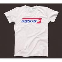 Falcon Air T Shirt 826 Malmo Cargo Sweden Stockholm Airline Nordic SAS Skyways S įvairiaspalvis