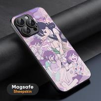 Hot Cool OMORI Game Phone Case For iPhone 17 16 15 14 13 12 11 Plus Pro Max  High-end Luxury Magsafe Sheepskin iPhone 14 Pro