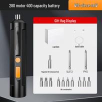 Longma Mini Cordless Electric Screwdriver Drill Set CN plug (adapter included)