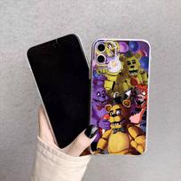 F-Five Nights At Freddy-s Phone Case For iPhone17,16,15,14,13,12,11 Plus,Pro Max Soft Transparent Cover iPhone14Pro