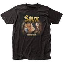 26 Styx Pieces Of Eight Mens T Shirt Rock And Roll Classic Band Tee New Black Unisex T-Shirt S įvairiaspalvis