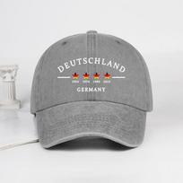 Champions 1954-2014 Baseball Cap For For Men And Women Washed Cotton Adjustable Dad Hat German Football Fan Gift Sun Cap Germany 4 Stars
