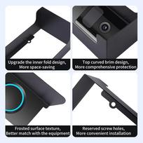 Doorbell Weatherproof Cover For Ring Doorbell Camera Protector Waterproof Anti-Glare Rain Cover Steel Windproof Door Bell Cover CN