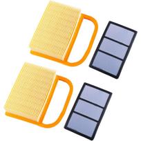 Pack of 2 TS420 Air Filter for Stihl Parts TS410 with Pre Filter TS480 TS500i Concrete Cutoff Chop Saw Replace 4238 141 0300 Stens 605-555 Rotary W