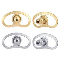 4pcs Big Earring Lifters Metal Earring Stoppers Backings Pierced Safety Ear Back For Ear Studs Earring DIY Jewelry Making