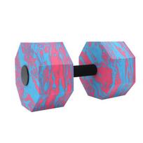 Water Sports Dumbbells Lightweight High-Density Grasp Men Barbells Easy to EVA Foam Women Fitness Dumbbells mėlyna raudona spalva