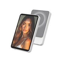 Magnetic Phone Vlog Selfie Monitor Screen for Smartphone Rear Camera for Selfie Rear Camera Compatible With iPhone Android balta