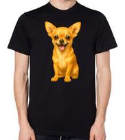 Chihuahua Dog Unisex T-Shirt S įvairiaspalvis