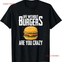 Burger BBQ Meat Hamburger Cheesburger T Shirt  vintage Washed Stylish streetwear graphic Comfortable Slightly Unisex Stretched S įvairiaspalvis