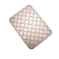Oven Bakeware Shallow Non-stick Carbon Steel Biscuit Pad Cookie Sheet Baking Tray Macaron Pan 30-Capacity