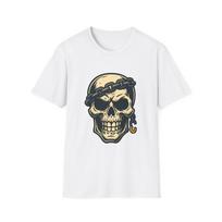 Unisex Softstyle T-Shirt Skull Chain Broken Link Concrete S įvairiaspalvis