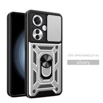 For OPPO Reno11 F Case Oppo Reno 11F Cover OPPO A59 5G Magnetic Ring Holder Armor Phone Case Slide Camera Protect Back Cover OPPO Reno11 F