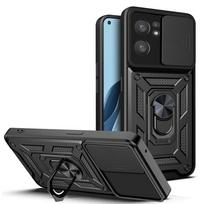 For OPPO Reno7 5G Case OPPO Find X5 lite Cover OPPO Reno 7 Magnetic Ring Holder Armor Phone Case Slide Camera Protect Back Cover OPPO Find X5 Lite