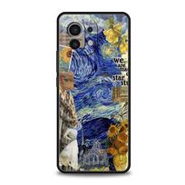 Starry sky van gogh art Phone Case For Xiaomi 14 13 12 11 Lite 13T 12T 11T Pro 9T Mi Poco X6 X5 M3 X3 Pro F5 F4 F3 5G Cover For Xiaomi Mi 9T