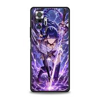 Phone Case For Xiaomi Redmi Note 14 13 12 Pro Plus 5G 9S 9 10 11 4G 14C 13C 12C 10C 9C 9A Cover Raiden Shogun Genshin Impact Redmi Note 13 Pro 5G
