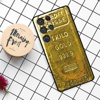 Switzerland Fine Gold Case For Samsung Galaxy S21 S22 S23 S24 S25 Ultra S9 S10 S25 Plus S25 FE S20 FE Phone Cover For Galaxy S9