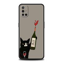 Phone Case For OnePlus 15 13 12 11 10 9 8 7T Pro 13T 13R 12R 10R 9RT 8T Nord 2T CE 2 3 5G Lite Soft Cover Lovely Cat Playing Fun For OnePlus 7T