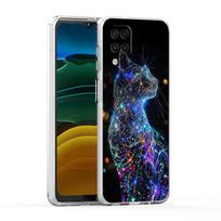 Soft Cover for Samsung Galaxy A25 A23 A22 A52S A52 A55 A72 A51 A71 A41 A31 A13 A11 5G Transparent Phone Case Proud Cat Pattern for Samsung A05s