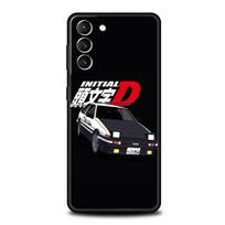 Initial D Car Phone Case for Samsung Galaxy S26 S25 S24 S23 S22 S20 S21 FE Ultra S25 Edge Plus 5G Soft TPU Cover Fundas Capa Bag for Samsung S26Ultra