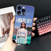 L-Lana Del Rey Singer Phone Case For iPhone 16 15 14 13 12 11 PRO MAX PLUS Mini TPU Soft to Skin-friendly case iPhone12PRO