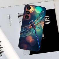 Dragonfly Animal Phone Case For Samsung S25,S24,S23,S22,S21,S20,S10,Ultra,Plus,Lite,FE,Soft Silicone Black Cover Samsung S105G