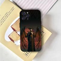 L-Lilith D-Diablo 4 Phone Case Phone Case For iPhone 16,15,14,13,12,11,Pro,X,XS,Max,XR,Plus,Mini Soft Black Cover iPhoneXR