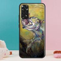 Fishing Painting Case For Xiaomi Redmi Note 13 Pro 14 12 11 9 10 9S 10S 11S 12S Redmi 14C 13C 10C 12C Cover For Redmi 9C