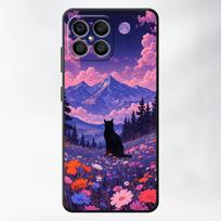 Funda Phone Cover Case for Huawei P20 Lite 2018 P20 P40 Lite P30 P20 Pro P Smart 2019 Cartoon Night Sky Cat Huawei P smart 2019