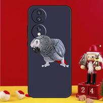 African Grey Parrot Case For Honor Magic V5 5 6 7 Pro Honor 50 70 90 200 400 Lite X7a X9b X9c X9a X8a X8b Cover For Honor 50