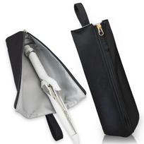 2-In-1 Heat-Resistant Pad And Storage Bag For Hair Curling Irons For Styling Equipped With Zipper Suspension Suitable For Desk